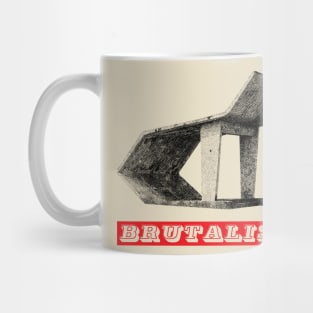 Brutalist Architecture / Brutalism / Soviet Bus Stop Mug